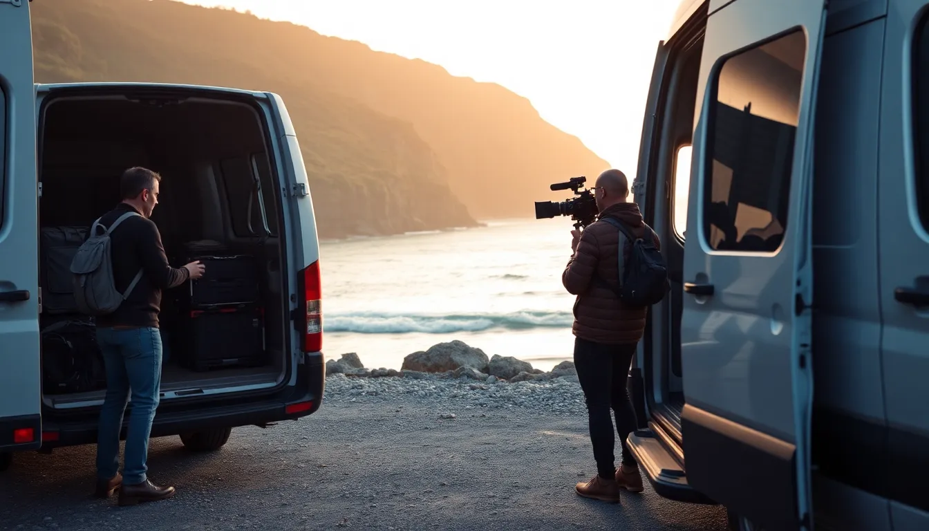 Tournages au Pays Basque : comment organiser le transport d'une équipe audiovisuelle
